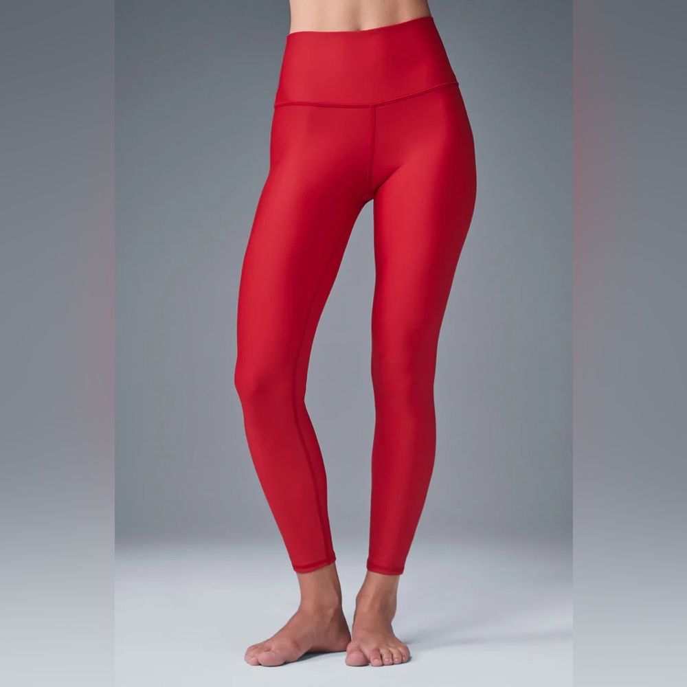 7/8 High-Waist Airlift Legging (Cherry)